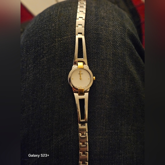 Seiko Silver and Gold Watch main image 2
